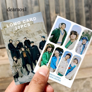 BTS collective lomo card new Polaroid photo small postcard greeting card message card