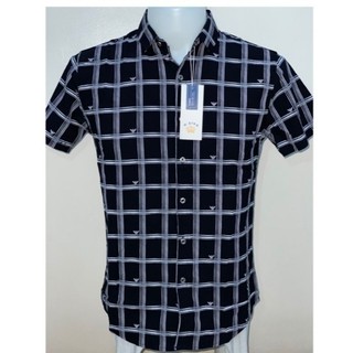 Checkered Fashion Short Sleeve Polo For Mens