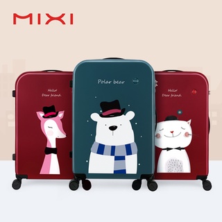 Mixi Luggage Suitcase 100% PC with TSA Lock Roll Spinner Wheels Carry on Hardshell Lightweight Trave