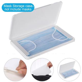 19x11cm Dustproof Mask Box Portable Disposable Face Masks Organizer Case Keeper