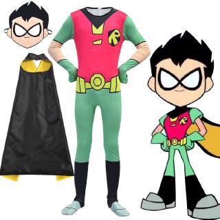 ❤️( Ready stock ) kame kids costume Cosplay Teen Titans boys cosplay costume Kids Halloween costume birthday /Christmas costume W825