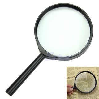 SPMH 5X 100mm Hand Held Reading Magnifier Magnifying Glass Lens Jewelry Loupe Zoomer