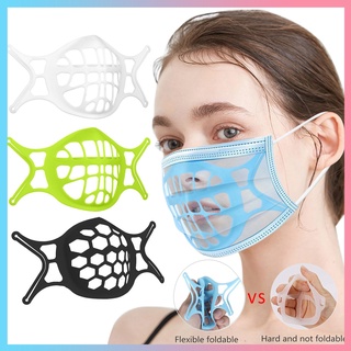 3D Anti-boring Face Mask Bracket Breathable Silicone Holder Inner Support Breathing Assist Frame