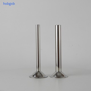 HXBGXB 2 Pcs/set Home Thickened Sausage Stuffer Filling Tube Funnel Stainless Steel Sausage Maker Nozzles