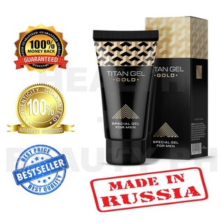 【PHI local stock】 Titan Gel GOLD Limited Edition Special Gel for Men 50ml