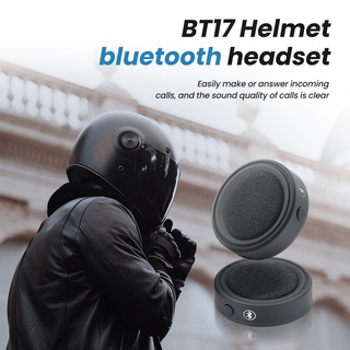 BT17 Bluetooth 5.0 Motorcycle Helmet Headset Waterproof Mega Bass Wireless Music Earphones with Built-in Mic Box Packaged