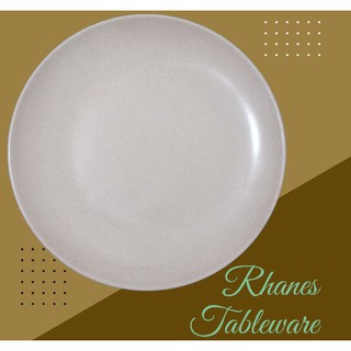 12 pcs Class A big dinner melamine plates 10 inches melaware makapal thick heavy melamine ware