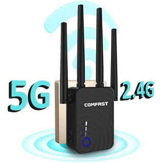 [recommended]Comfast 1200Mbps Long Range Dual Band 2.4+5Ghz Wireless Wifi Router High Power Wifi Rep