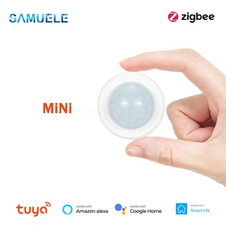 Zigbee 3.0 Tuya Mini Smart Human Motion Movement Body PIR Transducer Sensor Smart Life Home Security
