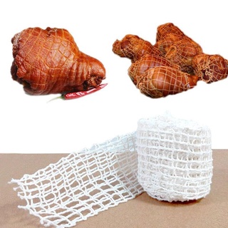 be> 1/3 Meter Cotton Meat Net Ham Roast Sausage Net Butcher's String Roll Hot Dog Netting Packaging Cooking Tools