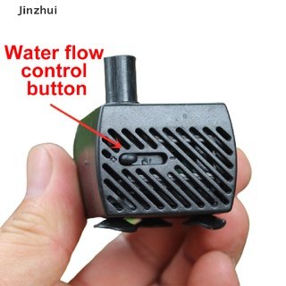 [Jinzhui] 2W Powerful Submersible Water Pump with LED Light Adjustable Water Flow Fountain Hot sell (6)