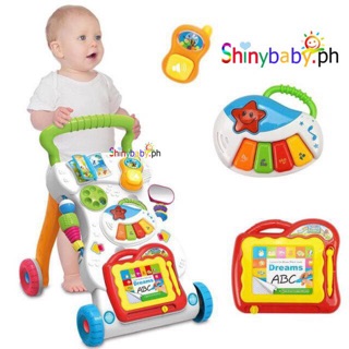 Multifunctional baby walker Baby learning to walk assist to prevent rollover trolley
