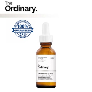 The Ordinary Caffeine Solution 5% + EGCG Eye Serum Cream [Retinol|Azelaic|Arbutin|Glycolic|Caffeine] (1)