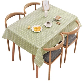 Table Cover Protector Oblong Checked Kitchen Table Cloth 9B8