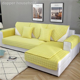 Simple and modern living room non-slip padded sofa cover cushion (4)