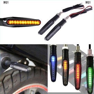 {MQ1}1Pc universal flowing motorcycle motorbike LED turn signal indicator light