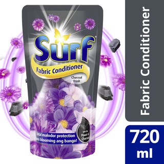Surf Fabric Conditioner Charcoal Fresh Pouch 720ml