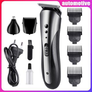 ✅COD KM-1407 razor hair clipper nose hair device multi-function set hair clipper head can be washed