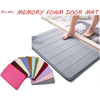 Memory Foam Absorbent Bathroom Bedroom Floor Shower Rug Non-slip Doormat
