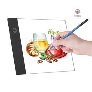 LED A5 Graphic Tablet Light Pad Digital Tablet Copyboard with 3-level Adjustable Brightness for Tracing Drawing Copying Viewing DIY Art Craft Diamond Jewel Paint Supplies