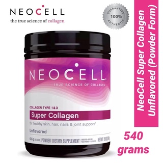 NeoCell Super Collagen Powder Unflavored 540gb Jumbo Size