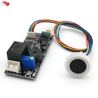 K261+R557 DC12V Realy Output Low Power Consumption Fingerprint Identification Ring Indicator Light Access Control Board