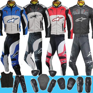 always.ph Alpinestars Autumn And Winter A Star Motorcycle Anti-Fall Riding Suit Siamese Locomotive Knight Equipment Street Running Racing Hump Suit