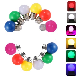 E27 Mini LED Color Bulb Spherical Light Blue, Red, Green, Yellow, White