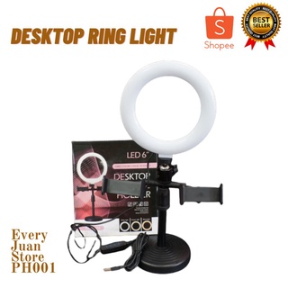 selfie light♤16cm LED Ring Light Selfie Fill-in Lighting Studio Dimmable Ring Light With Tripod