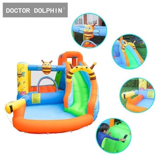 Children's Bouncy inflatable castle castle inflatable slide inflatable playground (7)