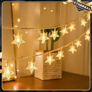 10M LED Star String Lights Decoration Fairy Light Copper Wire Lamp Indoor Christmas Wedding Events