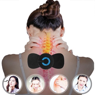 CODNeck Electric Massager TENS Massage Stickers Portable Mini Shoulder and Back Massage Relieve Fati