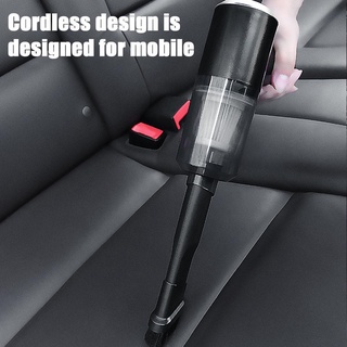 Car Wireless Vacuum Cleaner 120W 5500pa Wind Pressure Portable Handheld Vacuum Rechargeable Cordless