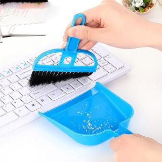 Mini Cleaning Brush and Dustpan Set Desktop Sweep Broom Cleaning Tools