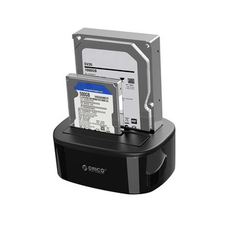 Orico 6228Us3 Usb 3.0 To Sata Dual-Bay Hard Drive Docking Station For 2.5/3.5 Inch Hdd Ssd Case (2)