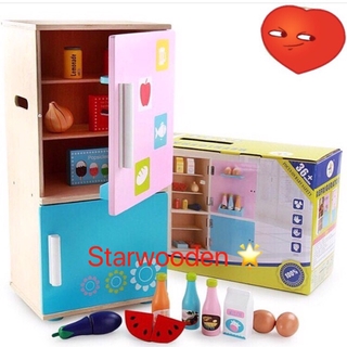 Refrigerator toy with accessories