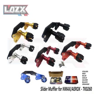 muffler slider nmax155/aerox/pcx full alloy v3 SLIDER FULL ALLOY NMAX AEROX PCX