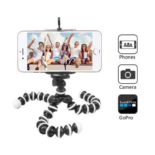 Gorillapod Adjustable Octopus Flexible Tripod Support for Cell Phone Smartphone and Camera