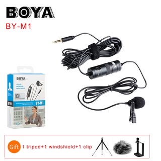 BOYA BY-M1 BY M1 Lavalier Microphone Camera Video Recorder for iPhone Smartphone Canon Nikon DSLR Zo
