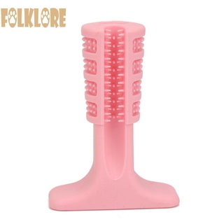 {NEW}2021Silicone Dogs Toothbrush Pets Puppy Teeth Cleaning Brushing Stick Toys Hygiene Oral Care (5)