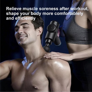 2022 Newest Touch Screen Massage Guns 8 Heads Muscle Massager LCD Display Relax Deep Tissue 30 Speed