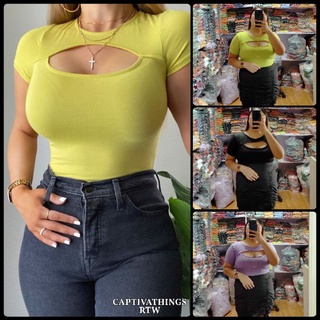 PLUS SIZE Medusa Front Eye Top ONHAND