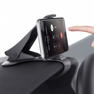 Universal Antiskid Car Phone Holder Clip HUD Design Dashboard Adjustable Mount