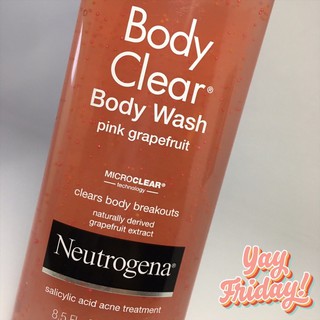 Neutrogena Body Clear Pink Grapefruit Acne Body Wash (2)