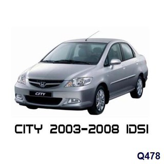 ⊕Window Visor for Honda City 2003 - 2008 IDSI ( Rain Guard 2004 2005 2006 2007 )