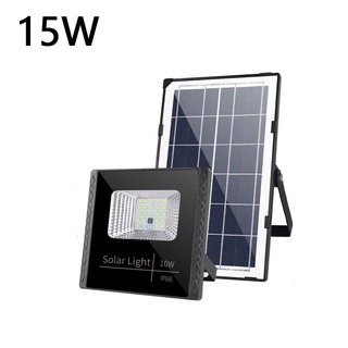 【healthy】 15w waterproof outdoor solar light lamp ip65 outdoor light solar panel street light remote