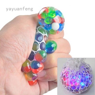 Yayuanfeng Clear Stress Colorful Ball Autism Mood Squeeze Relief Healthy Toy Funny Gadget Vent Toy Children (1)