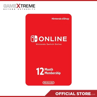 QRwG Nintendo Switch Online 12-Month Individual Membership [Nintendo eShop Physical Card]