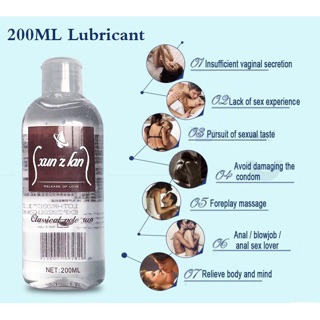Lubricant Gel Sex Lubricant Oil Water Soluble Gel 200ml (3)