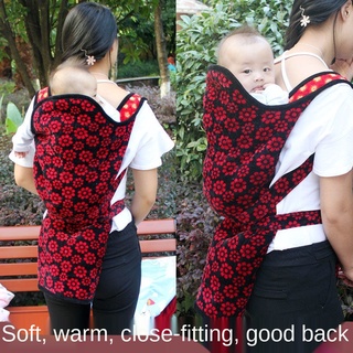 COD☍▥№Baby back in the fall and winter of yunnan traditional old baby carrier thick paragraph back t